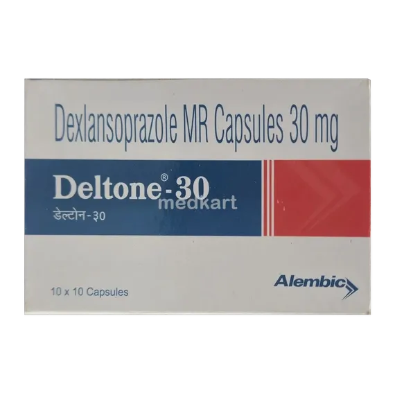 deltone 30mg capsule 10's